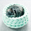 Chunky Knit Animal Bed