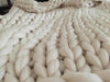 Hand-knitted Chunky Blanket