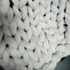 Hand-knitted Chunky Blanket